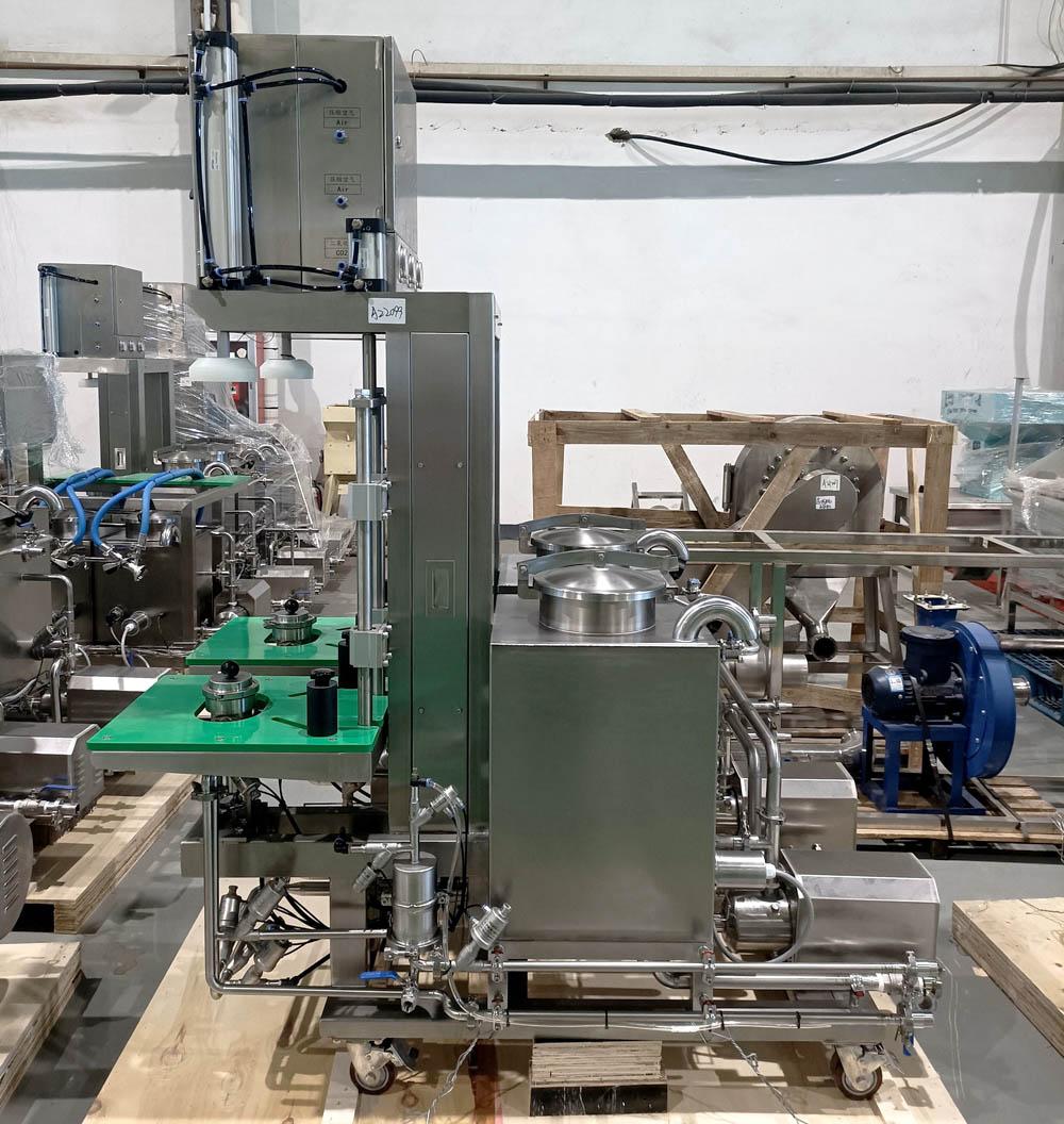 Combined 1-Staion Keg Rinser and 1-Station Keg Filler